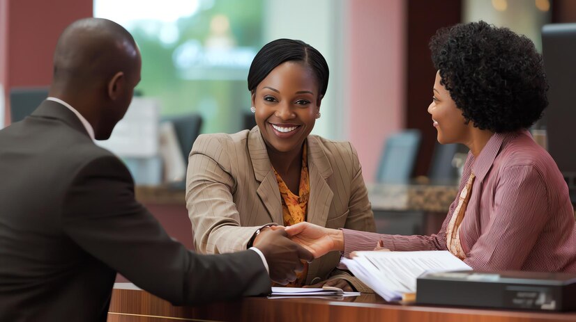 Prime Human Capital consultants meeting an African client